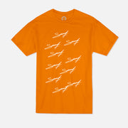 T-shirt Orange - Signature Motif